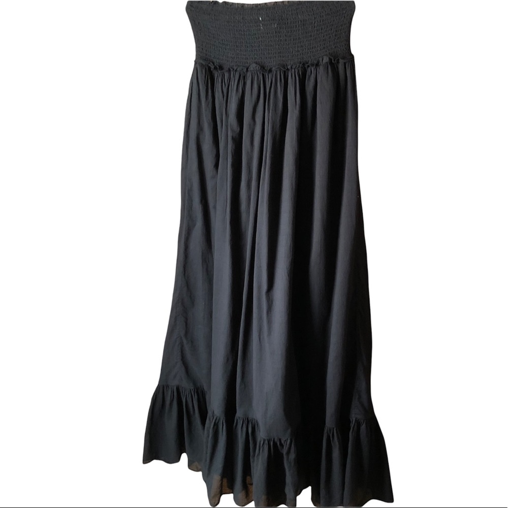 Denim & Supply Ralph Lauren Black Strapless Maxi Dress - Picture 5 of 14